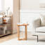 Ealyn Solid Wood End Table with Scalloped Edges