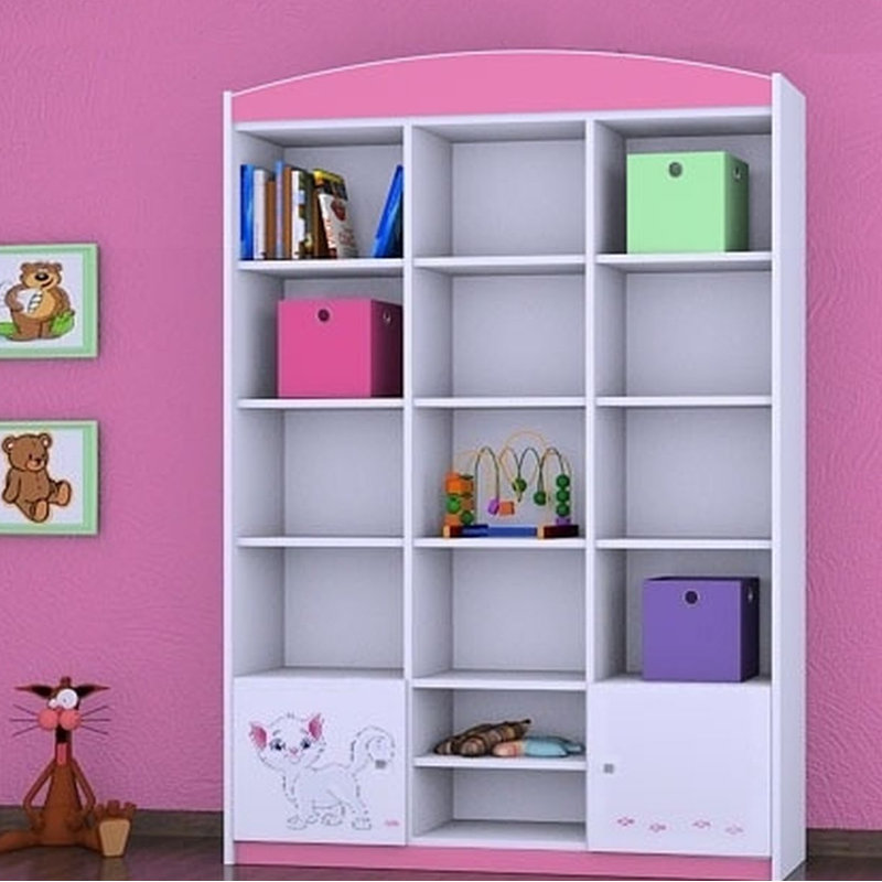 Jonas 183cm H X 132cm W Kids Cube, Pink