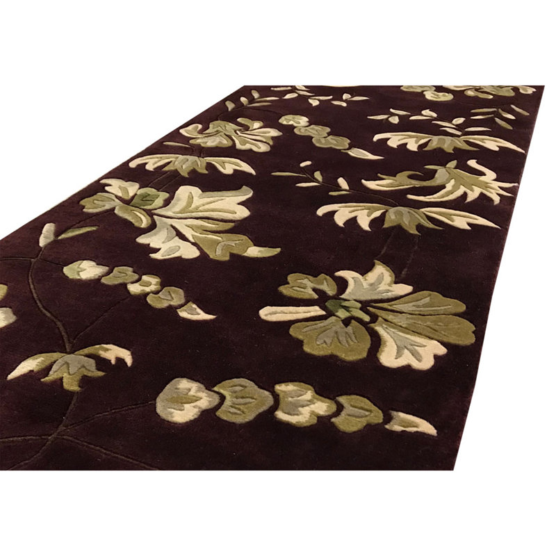 Himalayan Wool Floral Area Rug
