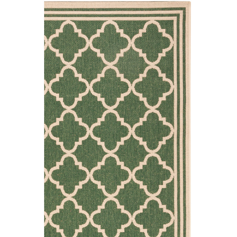 Tapis d'intérieur / extérieur à motif géométrique Adler, Rectangle 2 pi 2 po x 4 pi