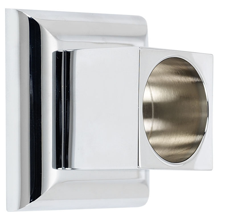Supports de tringle de douche Manhattan, Chrome poli