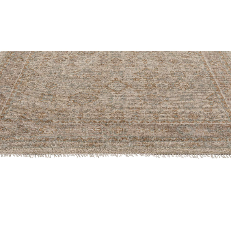 Hand Knotted Wool Nordic Rug, Rectangle 7'9" x 9'9"