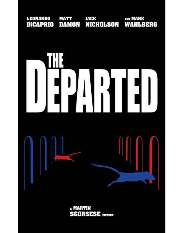 The Departed, 18" H x 11" W
