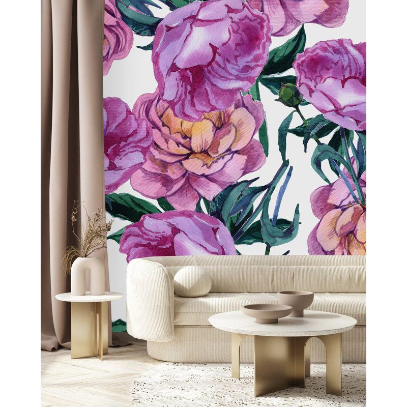 Peel & Stick Wall Mural, 8.34' W x 8.34' L