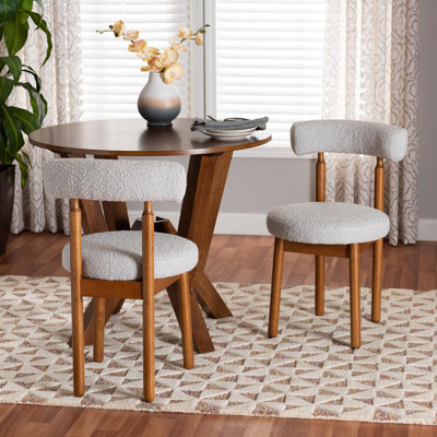 Chaise d'appoint rembourrée Alexys