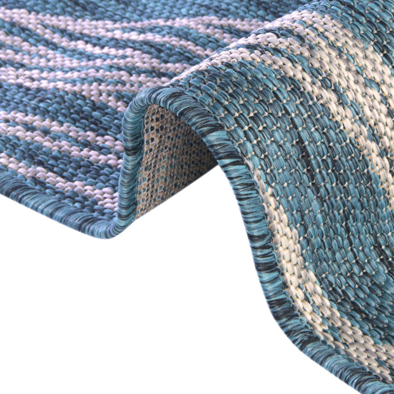Tapis bleu sarcelle Yvelines, Rond 13 pi