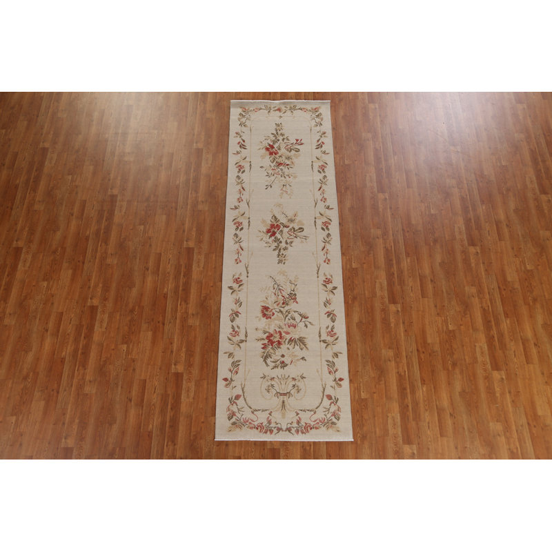 Wool Floral Indoor Rug