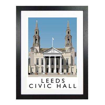 Leeds Civic Hall by Richard O'Neil - Print