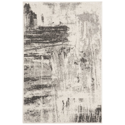 Tapis ivoire / gris Riebe