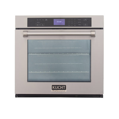 30" 5 cu. ft Self-Cleaning Convection Electric Single Wall Oven