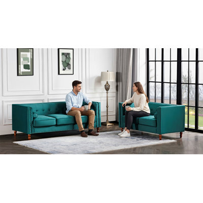 Canapé capitonné Chesterfield