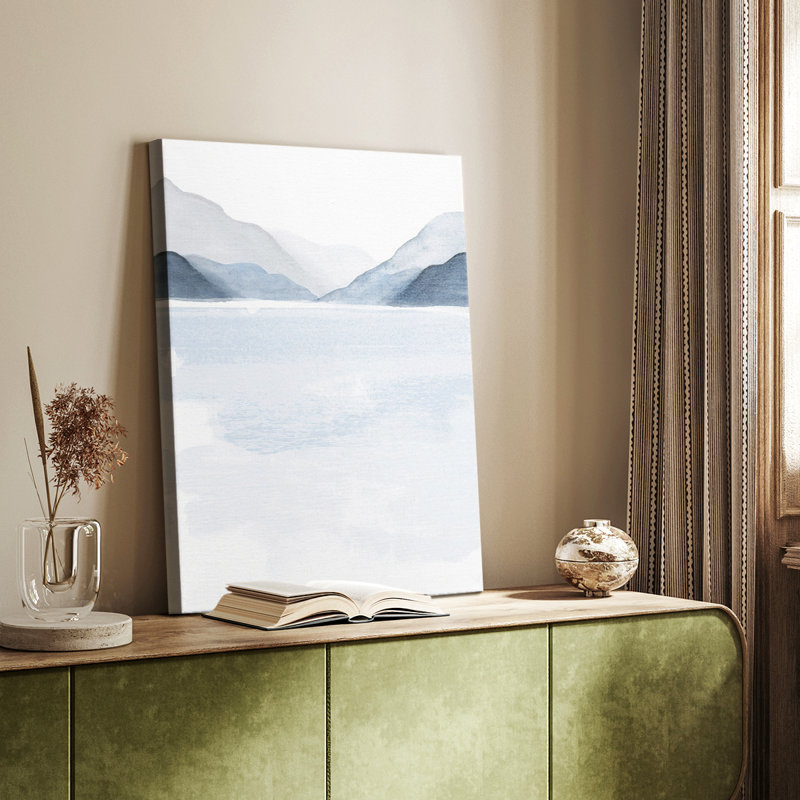 Glacial Lake I - galerie sur mesure, H 27 po x l 18 po