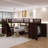 Twin-Twin over Full L-Shaped Bunk Bed with 3 Drawers, Portable Desk and Wardrobe-1392913434