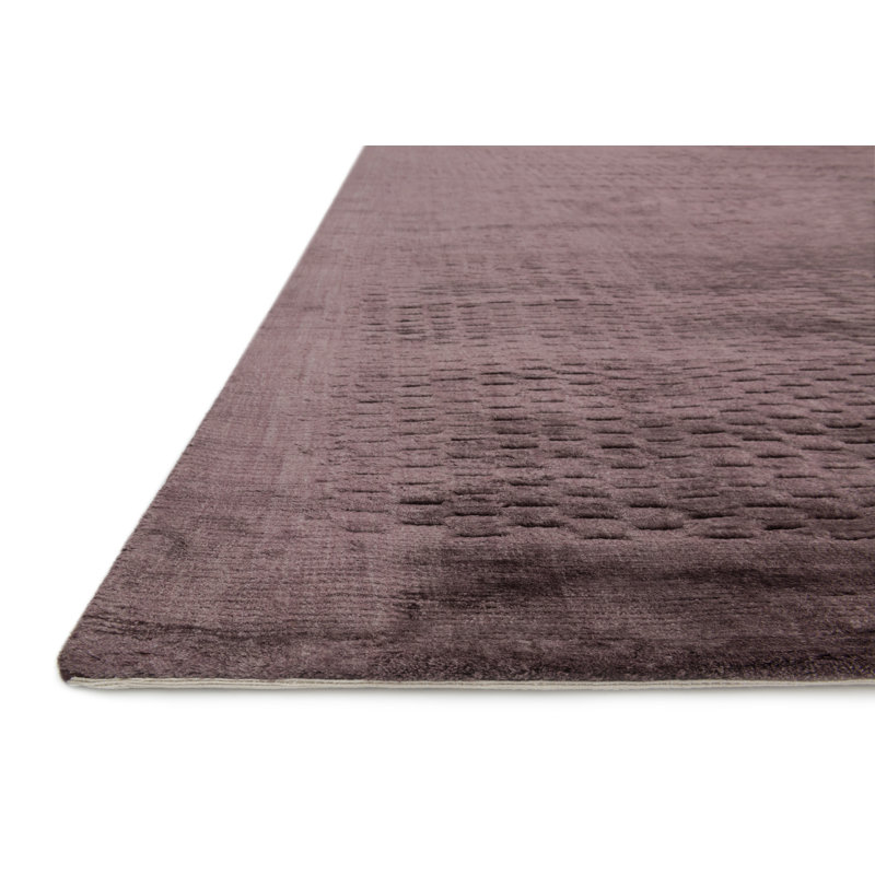 Alyxandra Viscose Geometric Indoor Rug, Rectangle 5'6" x 8'6"