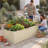 Galvanized Raised Garden Bed With Gloves-2022981677-2022981672