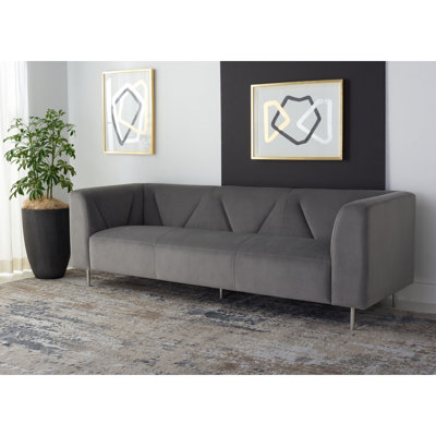 86.6'' Velvet Sofa