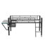 Lit mezzanine simple avec bureau à DEL-1067141747
