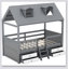 Wood Bed House Bed Frame-484316946-484316947