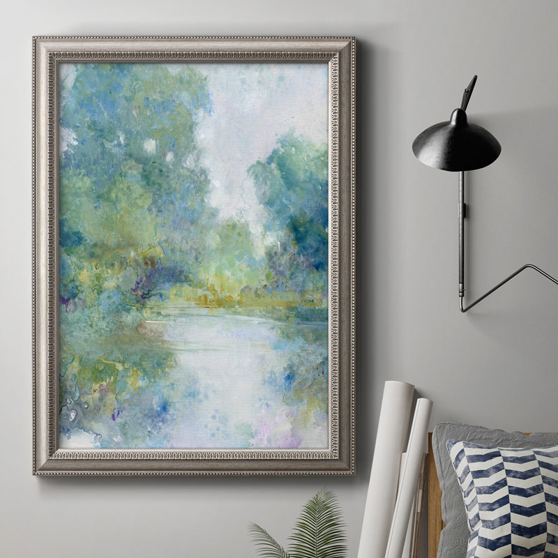 Tranquil Stream I - Single Picture Frame Print on Canvas, 36" H x 24" W x 2.5" D