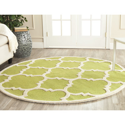 Cannen Hand Tufted Wool Geometric Rug