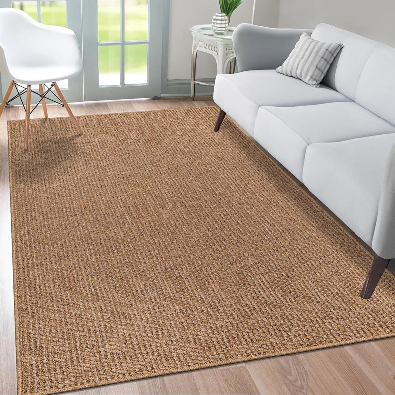 Non Slip Area Rugs Washable Carpet Pad Entryway Rug Weather Resistant Indoor and Outdoor Use 5004, Rectangle 160 x 230 cm
