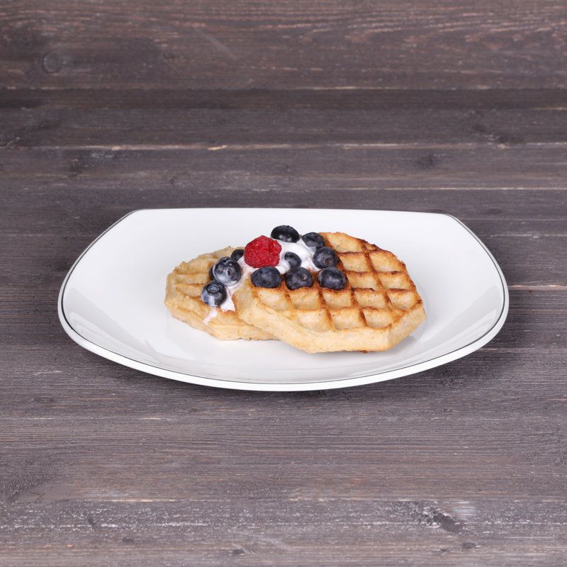 Assiette plate en mélamine 10 po viva