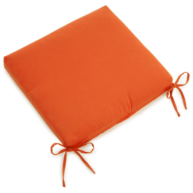 Coussin de chaise d'intérieur, Tangerine