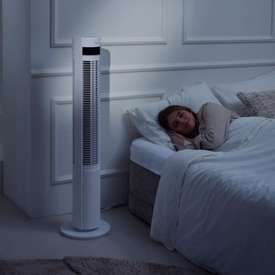 Elevate Smart Tower Fan - Grey