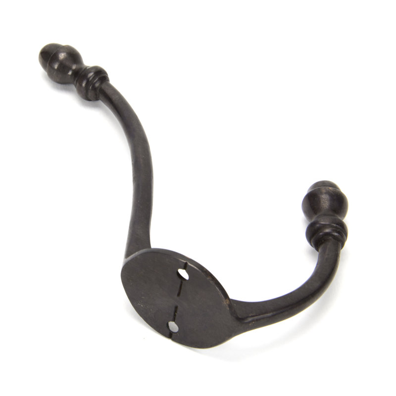 Hat Coat Hook Metal Wall Hook, Aged Bronze