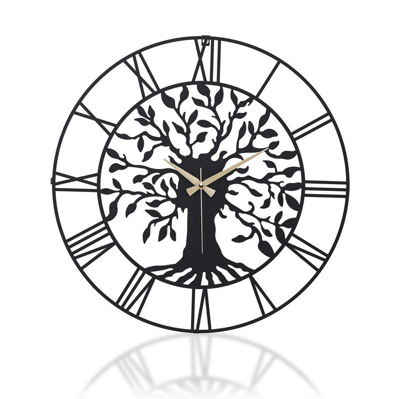 Marshallville Metal Wall Clock, 50cm x 50cm