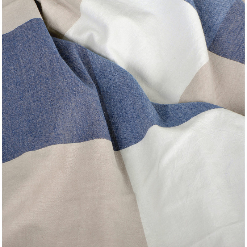 Polyester Duvet Cover with Pillow Shams Included, King Duvet Cover + 2 King Shams, Sapphire
