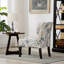 Chaise d'appoint en tissu