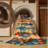 Washable Fish Border Hawaiian Area Rug-2126899554