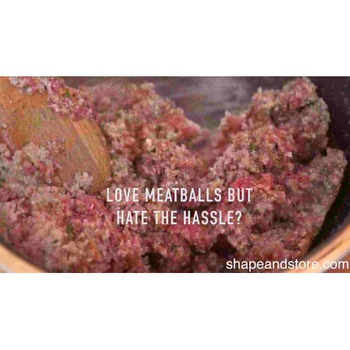 Shape+Store Meatball Master Blue