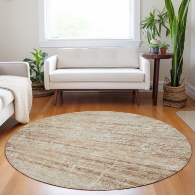 Premium Machine Washable Gerardo Copper Rug