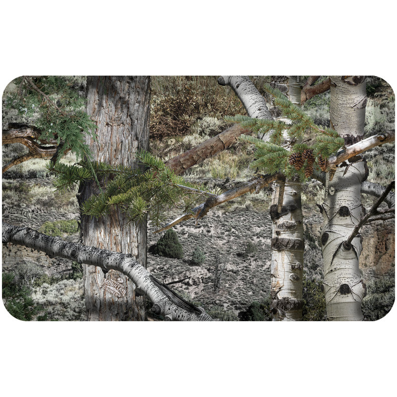 Tapis Designer Designer Comfort Mossy Oak Shadow Grass: 20 x 72, 20" W x 32" L, Camouflage 1