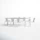 Avers 83'' Rectangular 8 - Person Outdoor Dining Set