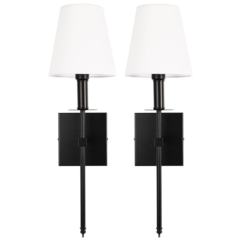 New Britain 1 - Light Dimmable Wallchiere, Black