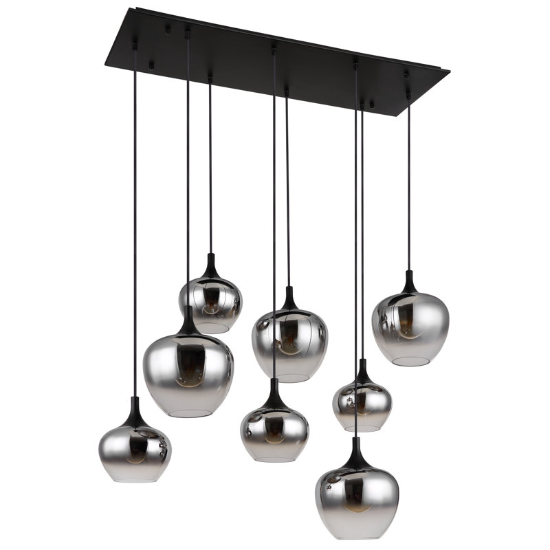 Isabelle 8 - Light Pendant, Smoke colour