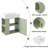 21.6 Inch Modern Floating Bathroom Vanity-201210936