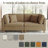 Seemab 2 - Piece Upholstered Camel Corduroy Modular Sectional with Pillow Back and Solid Wood Legs-462477542