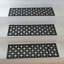Tapis d’escalier noir à marches recycled stars