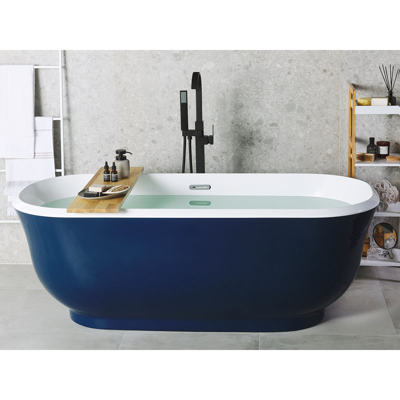 Chavira 770mm x 170mm Soaking Acrylic Bathtub