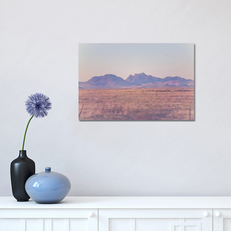 West Texas Sunset 1 Piece Wrapped Canvas Wall Art, 30.48 cm H x 45.72 cm W
