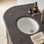 Louise Solid Oak Free-standing Vanity Unit-124445777