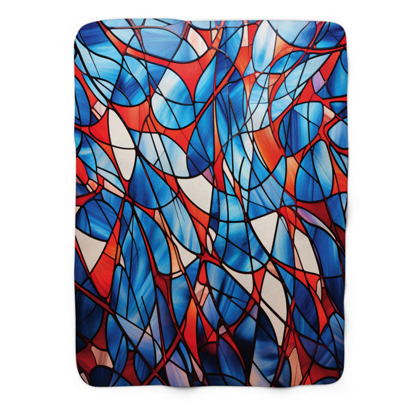 Couverture en sherpa américain de qualité supérieure 1 pièce, Lit simple
