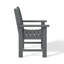 Ensemble de salle à manger avec table et accoudoirs de jardin 6 pièces Laguna Poly-106956853-134671993