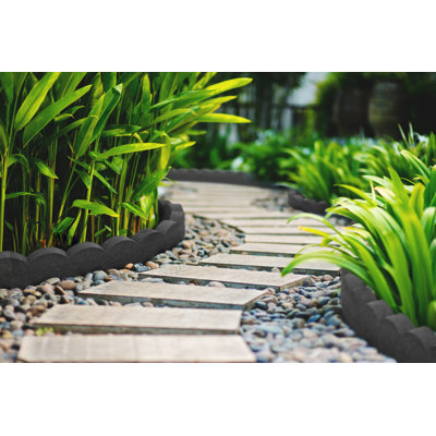 SCALLOP-BORDERS Rubber Landscape & Nature Faux Rock