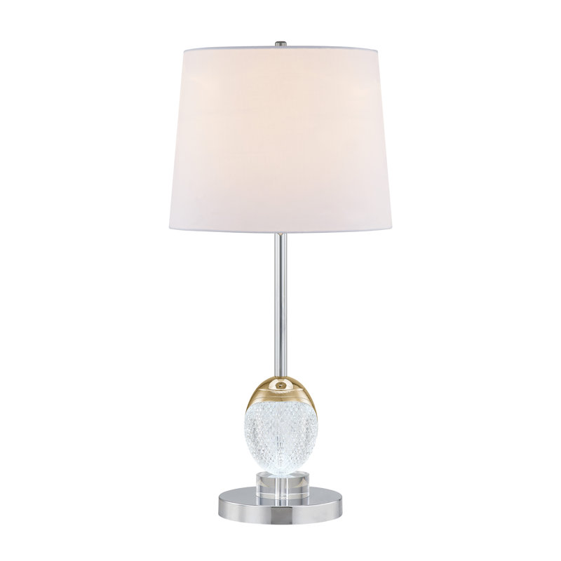 Lampe sur pied en métal Tyesha