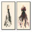 «Fashion Woman Line Art III», ensemble de 2 impressions sur toile-753412736-753412741